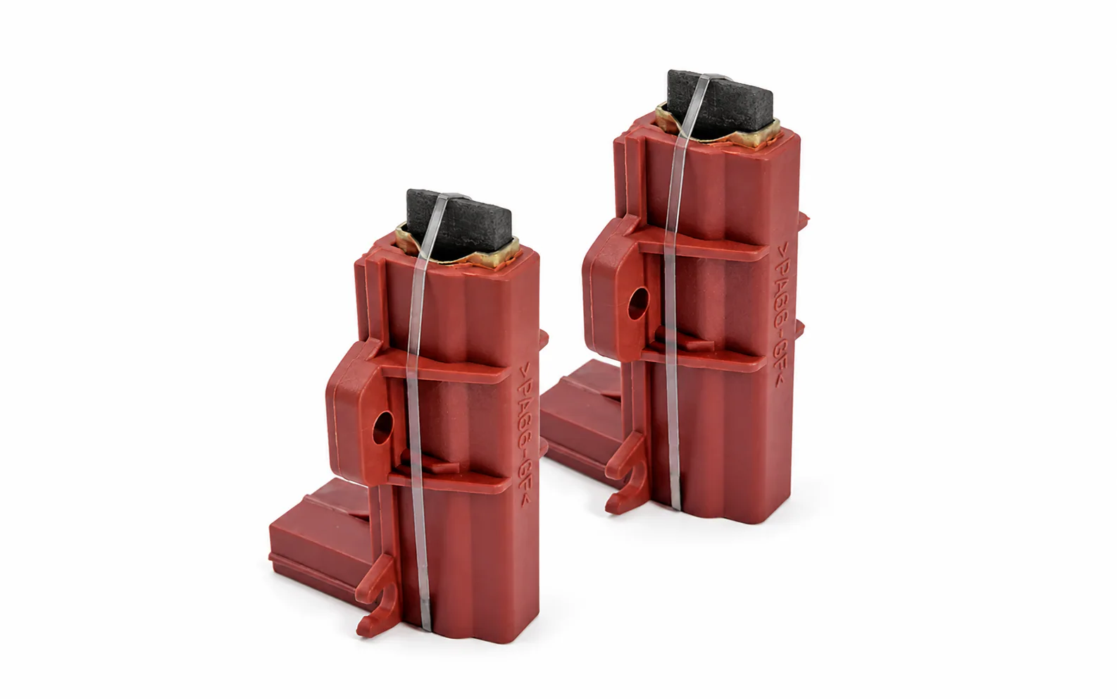 PORTA CARBON P/ LAVARROPAS X2 ROJO