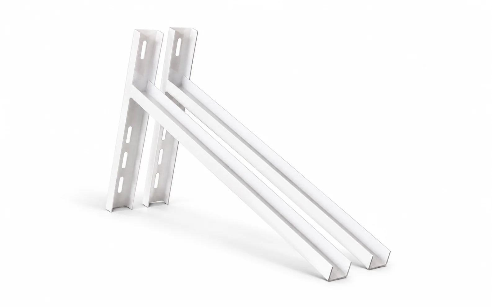 Ménsula de 62 cm con pie para unidad exterior de aire acondicionado split