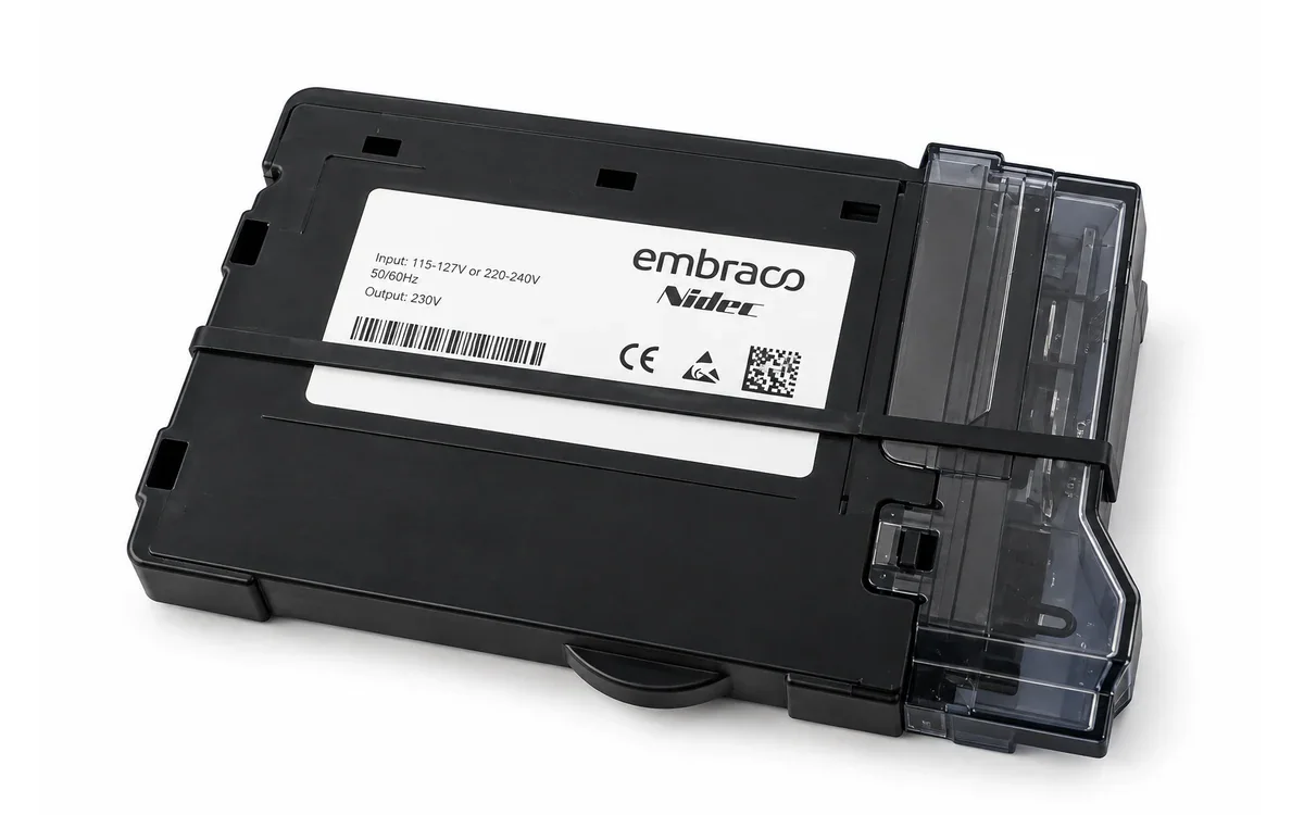 Imagen ilustrativa de módulo inverter Drop In para compresores Embraco FMSY9C y FMSY11C, código 221-200