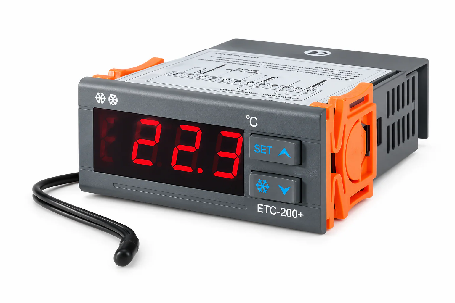Combistato digital ETC-200+ de 220 V con sonda de temperatura