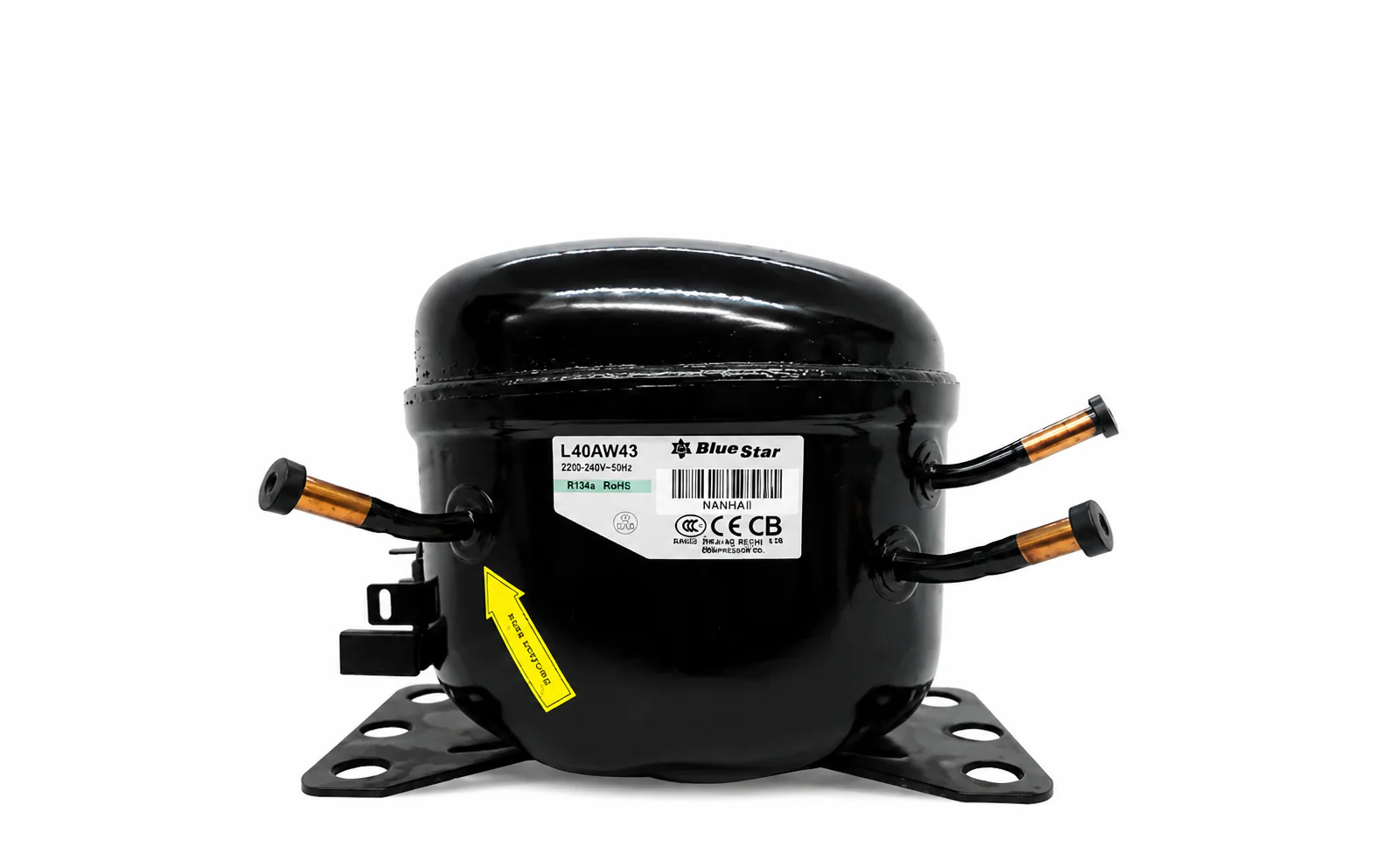 Motocompresor BlueStar ADW43 1/8 HP para R134a