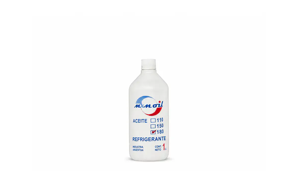 Aceite refrigerante MXM Oil 180 mineral 1 litro para R12 y R22