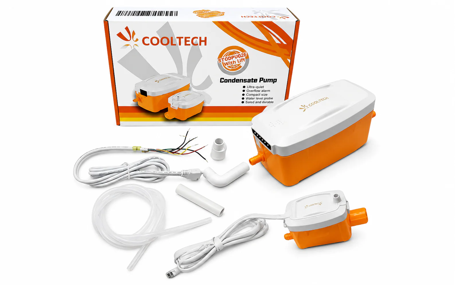 Mini bomba de condensado Cooltech ST-QDPU02E de 24 L/h